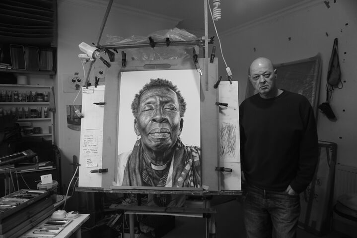 Rev Eve Pitts portrait in Studio