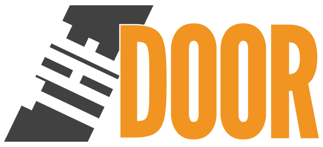 the_door_Grey-Orange-Logo